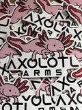 Axolotl Arms Logo Sticker