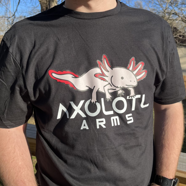 Axolotl Arms Shirt Original – Black